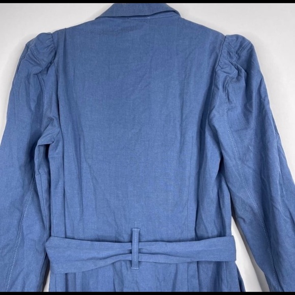 Zara Blue Jumpsuit - Picture 6 of 8